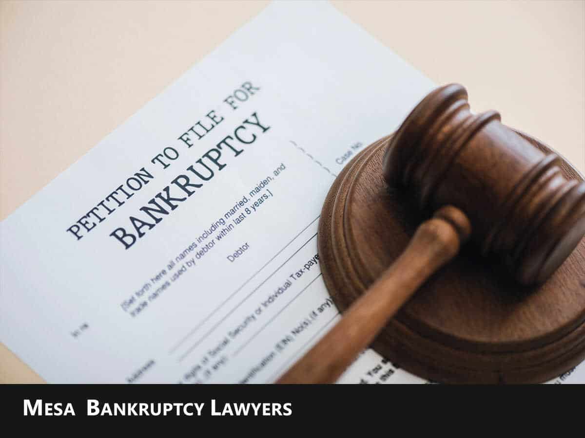 Mesa Bankruptcy Attorneys Take You Step By Step Through The Process Of Filing a Chapter 7 Bankruptcy Petition In Arizona