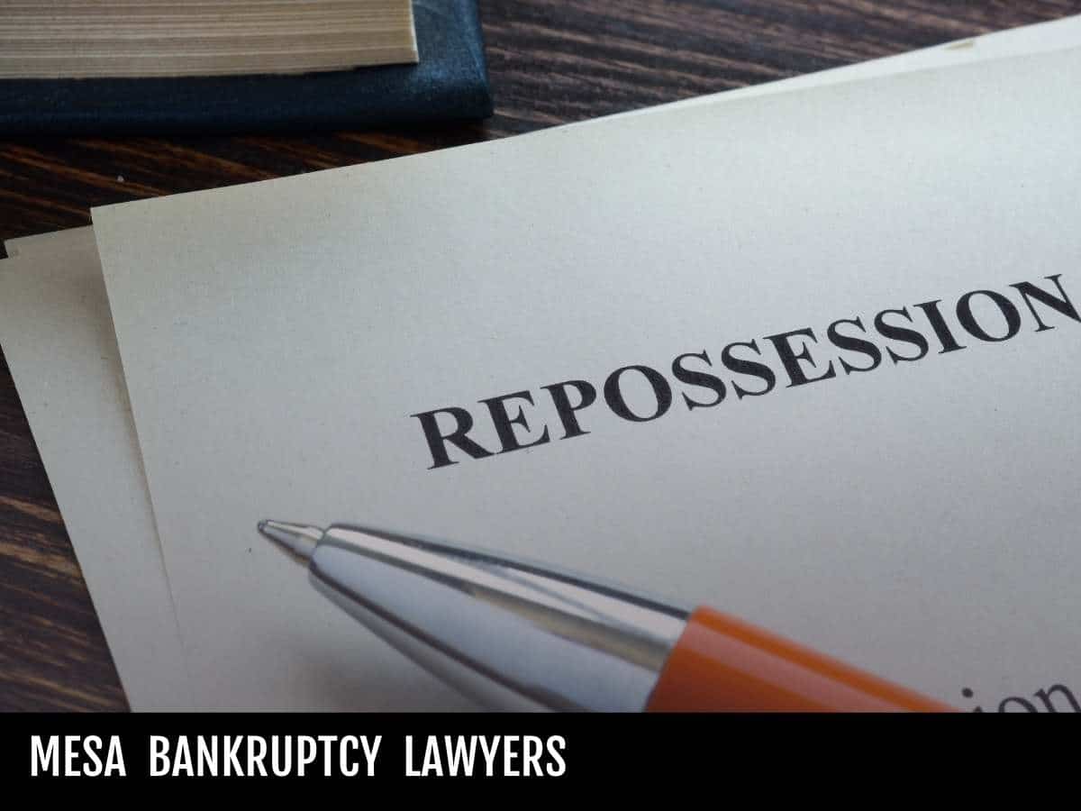 How Can Bankruptcy Help You After a Vehicle Repossession In Mesa, AZ.